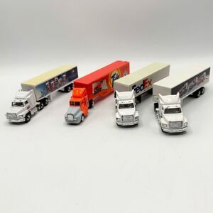 Matchbox Vintage Lot of 4 18 Wheeler Diecast Trucks 1991 1992